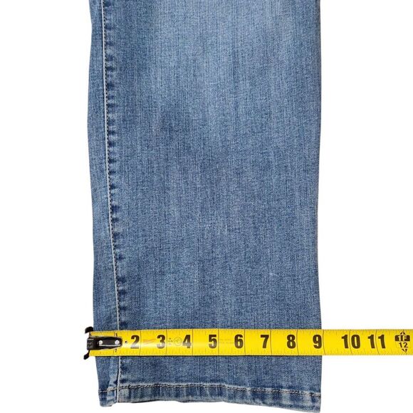 Lee Jeans For Women Size 30W Petite Blue Color Stretch Mid-rise Flex Motion - Picture 6 of 13